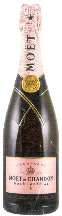 Flasche Moët & Chandon Rosé Impérial