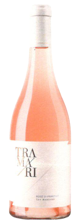 Flasche Tramari Primitivo Rosé